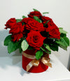 Romantic Arrangement with Red Roses