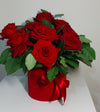 Romantic Arrangement with Red Roses