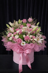 Pink Luxury Box – Aranjament floral premium