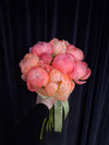Buchet Mireasă „Coral Dream” – 11 bujori premium
