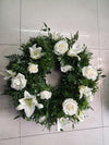 Coroană Funerară White Elegance