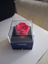 Cutie Bijuterii cu Trandafir Criogenat – Cadou Elegant cu Trandafir Etern