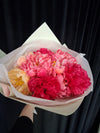 Buchet „Peony Romance” – 9 bujori premium